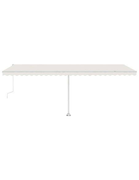 Tenda da Sole Autoportante Automatica 600x350 cm Crema