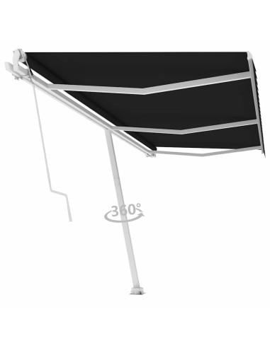 Tenda da Sole Autoportante Automatica 600x350 cm Antracite