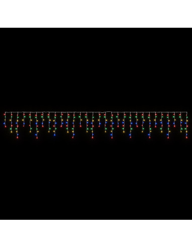 Tende di luci 210 LED Multicolore 500 x 72 cm