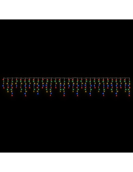Tende di luci 210 LED Multicolore 500 x 72 cm