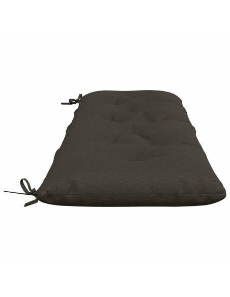Cuscino per panchina VIANEN 100% Poliestere Antracite