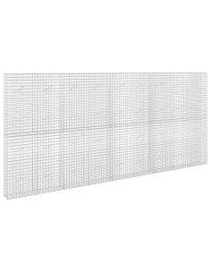 Gabione con filo da 5 mm e rete da 5x5 cm 450x20x200 cm 2