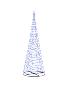 Albero di Natale LED a spirale con base EKENAS 400 cm 588 LED 2