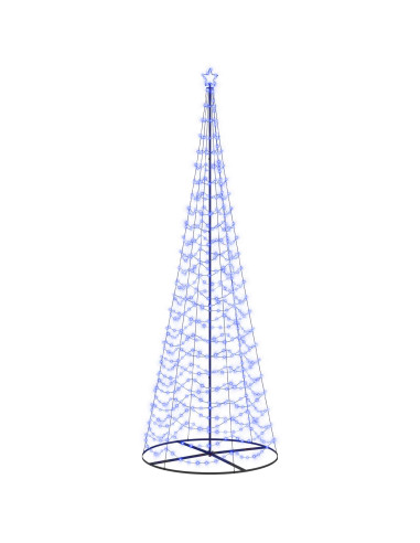 Albero di Natale LED a spirale con base EKENAS 400 cm 588 LED