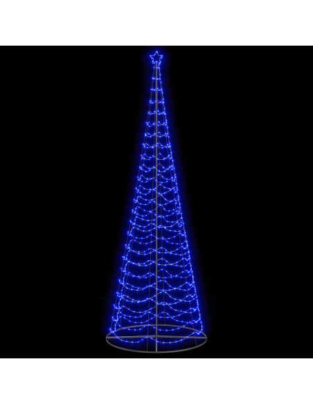 Albero di Natale LED a spirale con base EKENAS 400 cm 588 LED