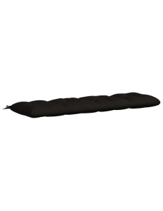 Cuscino per panchina VIANEN 100% Poliestere Nero 2