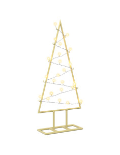 Albero di Natale in metallo con LED KUOPIO 60 cm Bianco caldo 2