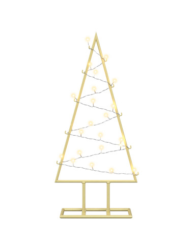 Albero di Natale in metallo con LED KUOPIO 60 cm Bianco caldo