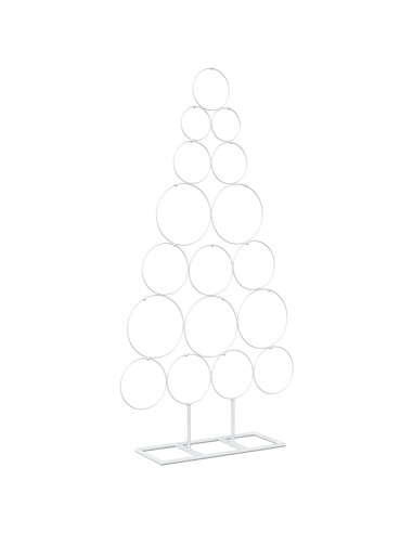 Albero di Natale in metallo con supporto KUOPIO 90 cm Acciaio