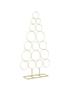 Albero di Natale in metallo con supporto KUOPIO 90 cm Acciaio 2
