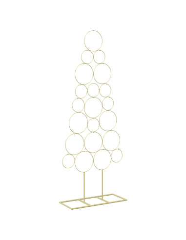 Albero di Natale in metallo con supporto KUOPIO 125 cm Acciaio