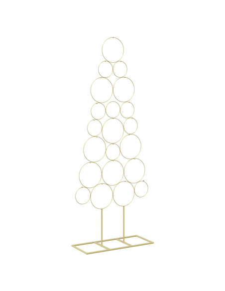 Albero di Natale in metallo con supporto KUOPIO 125 cm Acciaio