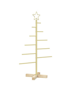 Albero di Natale in metallo con supporto KUOPIO 90 cm Acciaio 2