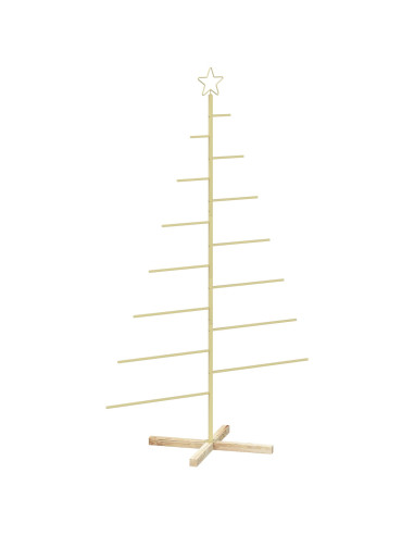 Albero di Natale in metallo con supporto KUOPIO 180 cm Acciaio