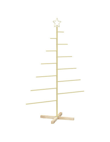 Albero di Natale in metallo con supporto KUOPIO 150 cm Acciaio
