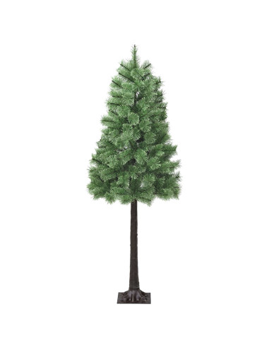 Albero di Natale Artificiale con Rami Pieghevoli 150 cm 150 LED