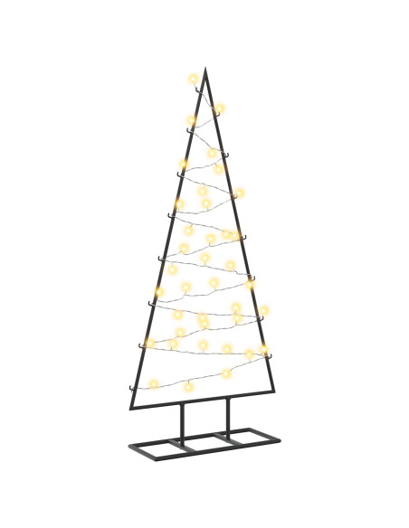 Albero di Natale in metallo con LED KUOPIO 90 cm Bianco caldo