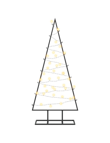 Albero di Natale in metallo con LED KUOPIO 90 cm Bianco caldo