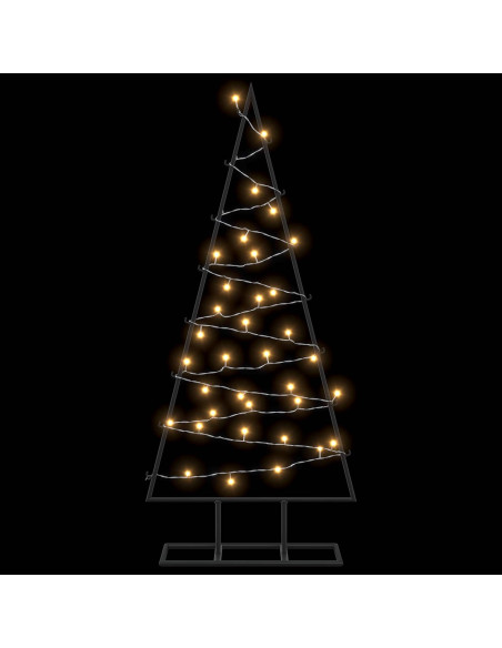 Albero di Natale in metallo con LED KUOPIO 90 cm Bianco caldo