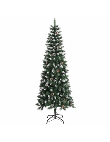 Albero di Natale artificiale con 300 LED Verde 240 cm