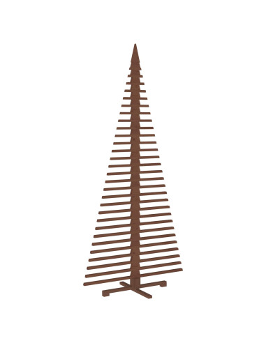 Albero di Natale in legno KOTKA 240 cm Legno Massello di Pino