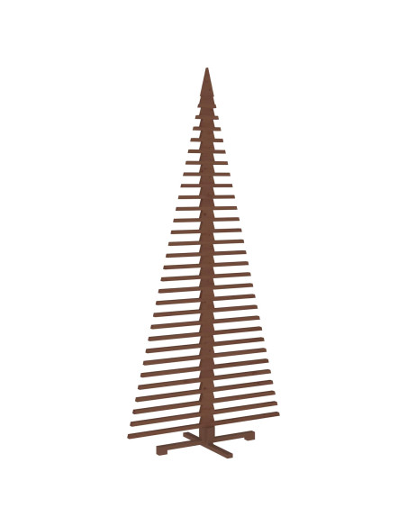Albero di Natale in legno KOTKA 240 cm Legno Massello di Pino
