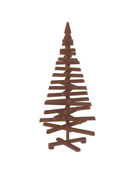 Albero di Natale in legno KOTKA 120 cm Legno Massello di Pino