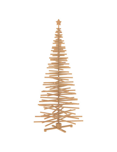 Albero di Natale in legno KOTKA 240 cm Legno Massello di Pino