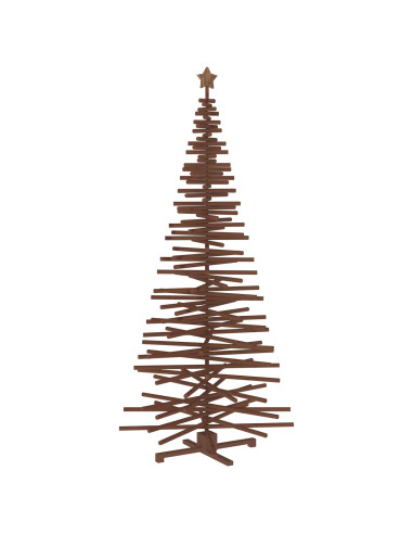 Albero di Natale in legno KOTKA 240 cm Legno Massello di Pino