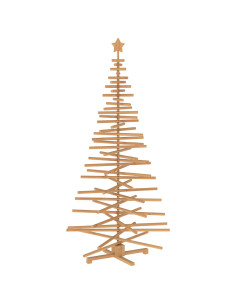 Albero di Natale in legno KOTKA 210 cm Legno Massello di Pino 2