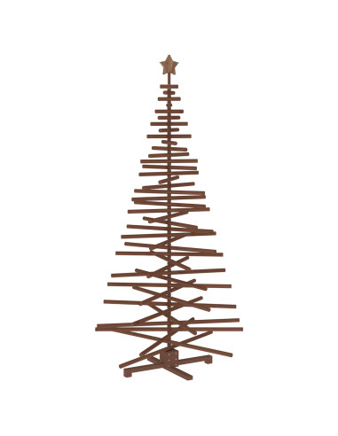 Albero di Natale in legno KOTKA 210 cm Legno Massello di Pino