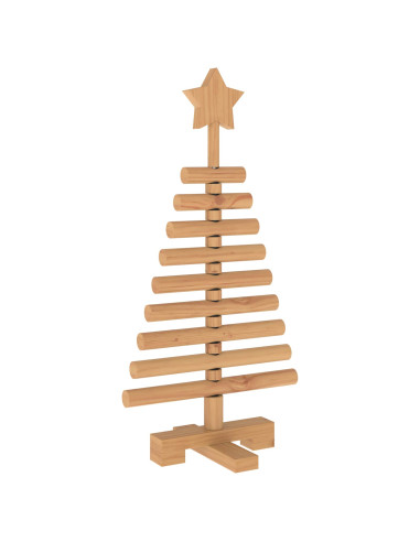 Albero di Natale in legno KOTKA 60 cm Legno Massello di Pino