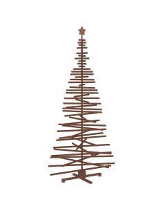 Albero di Natale in legno KOTKA 240 cm Legno Massello di Pino 2