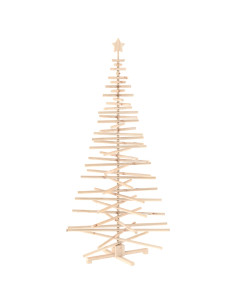Albero di Natale in legno KOTKA 210 cm Legno Massello di Pino 2