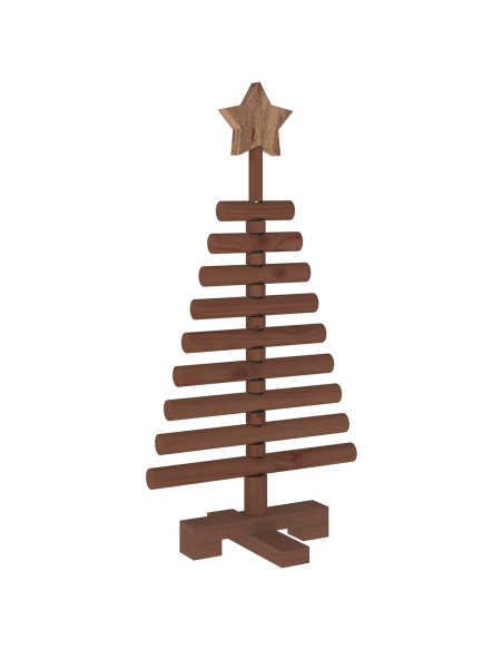 Albero di Natale in legno KOTKA 60 cm Legno Massello di Pino