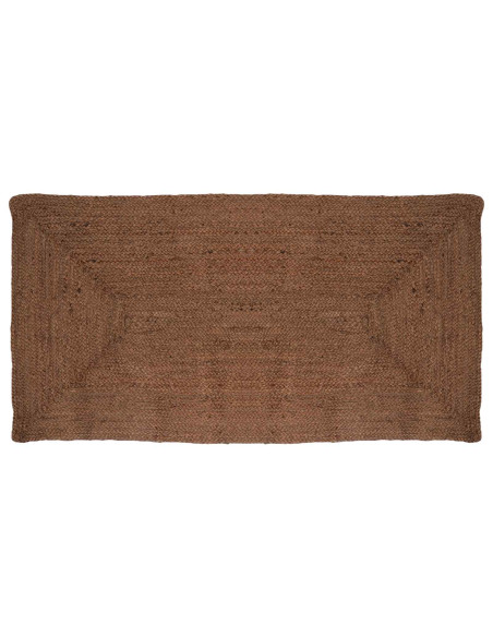 Tappeto da Area Grigio 80 x 400 cm Juta
