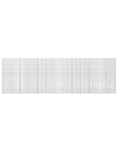 Gabione con filo da 5 mm e rete da 5x5 cm 650x10x200 cm