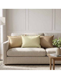 Cuscino 6 pz HOUTEN Crema 40 x 60 cm Poliestere