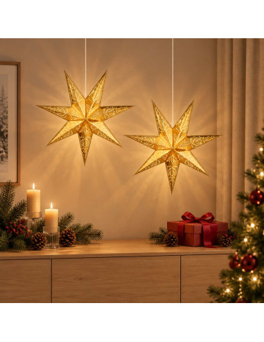 Illuminazione Natalizia RAAHE 2 pz 10 LED Bianco caldo