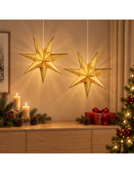 Illuminazione Natalizia RAAHE 2 pz 10 LED Bianco caldo