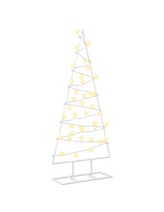 Albero di Natale in metallo con LED KUOPIO 90 cm Bianco caldo 2