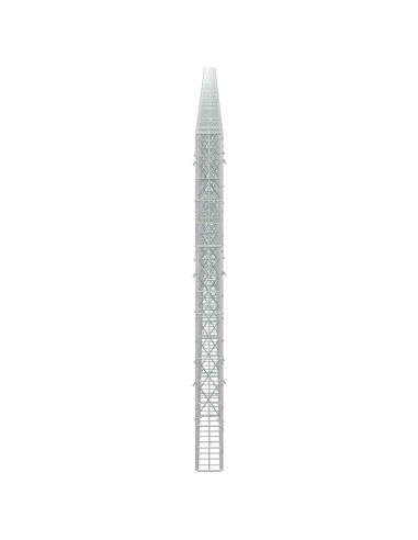 Gabione con Filo da 5 mm e Rete da 5x10 cm 1050x10x150 cm