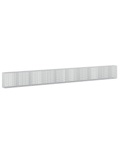 Gabione con filo da 5 mm e rete da 5x5 cm 950x50x100 cm 2