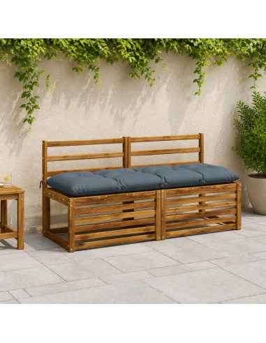 Cuscino per panchina VIANEN 100% Poliestere Blu