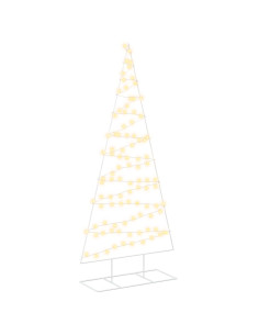Albero di Natale in metallo con LED KUOPIO 210 cm Bianco caldo 2