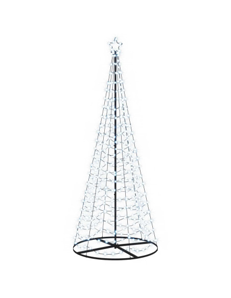Albero di Natale LED a spirale con base EKENAS 250 cm 370 LED