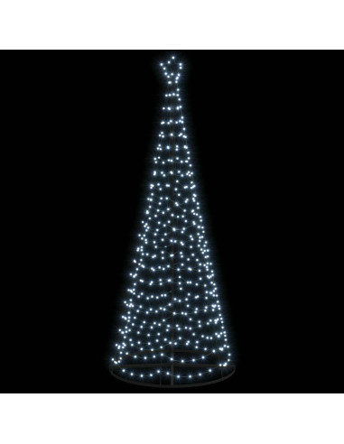 Albero di Natale LED a spirale con base EKENAS 250 cm 370 LED