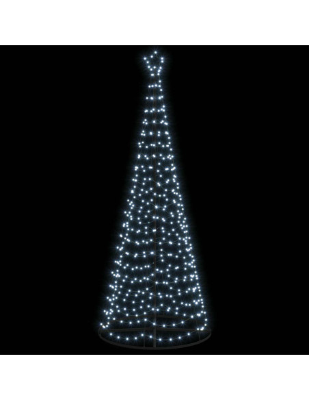 Albero di Natale LED a spirale con base EKENAS 250 cm 370 LED