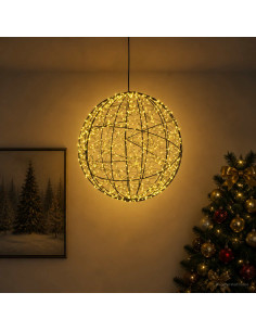 Luce a punta di Natale 950 LED Bianco caldo Ø 60 x 63 cm