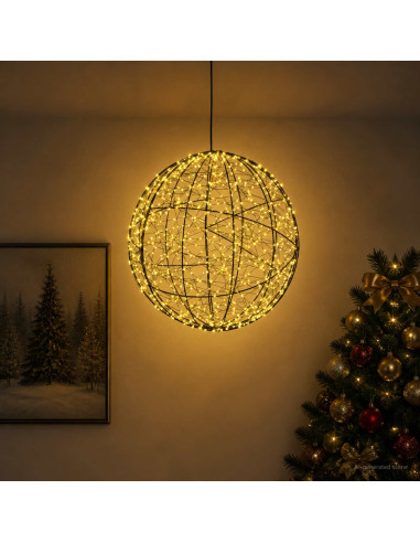 Luce a punta di Natale 950 LED Bianco caldo Ø 60 x 63 cm
